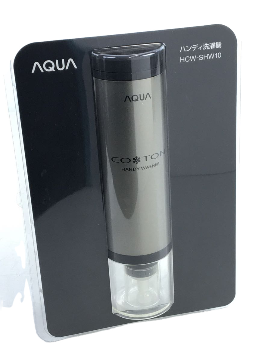 【中古】Haier/AQUA(Haier aqua sales)◆洗濯機 COTON HCW-SHW10-N [チタンゴールド]【家電・ビジュアル・オーディオ】
