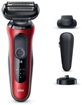 ブラウン 密着シリーズ6 充電式シェーバー レッド 60-R4200CS