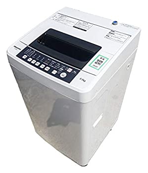 【中古】ハイセンス 5.5kg全自動洗濯機 エディオンオリジナル ホワイト HW-E5502