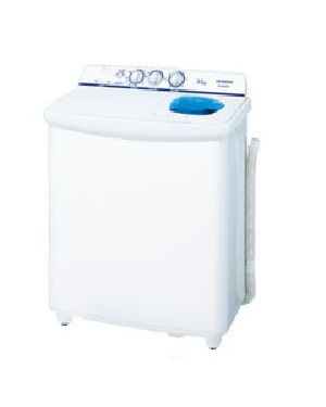 HITACHI(日立) 二槽式洗濯機 洗濯・脱水容量5.5kg 4902530117943 青空 PS-55AS2