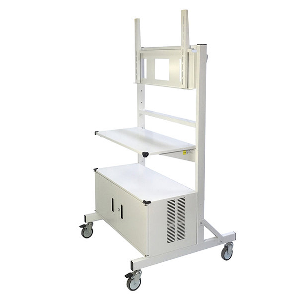 【2台セット価格】オーエス 薄型ディスプレイスタンド DS-150