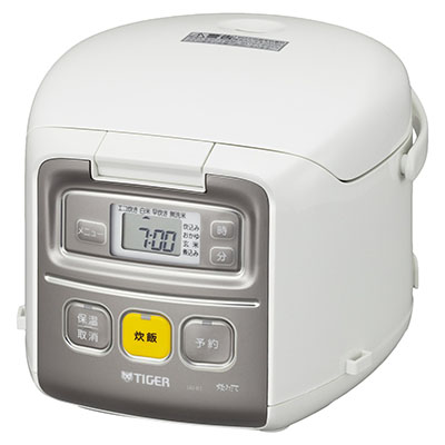 JAI-R551-W マイコン炊飯ジャー ※3 【あす楽対応】【送料無料】 タイガー 炊きたてミニ(3合炊き) ・黒遠赤釜・煮込みメニュー・「エコ炊き」メニュー 【KK9N0D18P】【RCP】