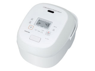 TOSHIBA/東芝 RC-10VRV-W(グランホワイト)　真空IH 炎匠炊き【約5.5合炊き】