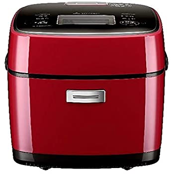 【中古】三菱電機 ジャー炊飯器 炭炊釜 3.5合 真紅(しんく) NJ-SEB06-R