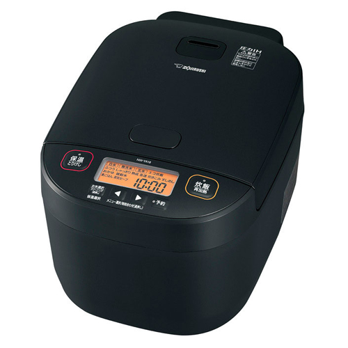 象印【ZOJIRUSHI】1升炊き 圧力IH炊飯ジャー 極め炊き ブラック NW-YA18-BA【炊飯器】