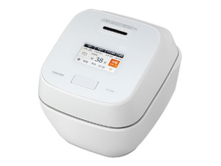 TOSHIBA/東芝 RC-10ZWV-W(グランホワイト) 真空圧力IH 炎匠炊き【約5.5合炊き】