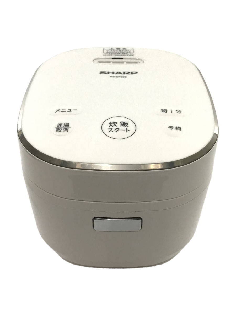 【中古】SHARP◆炊飯器 KS-CF05C-W【家電・ビジュアル・オーディオ】