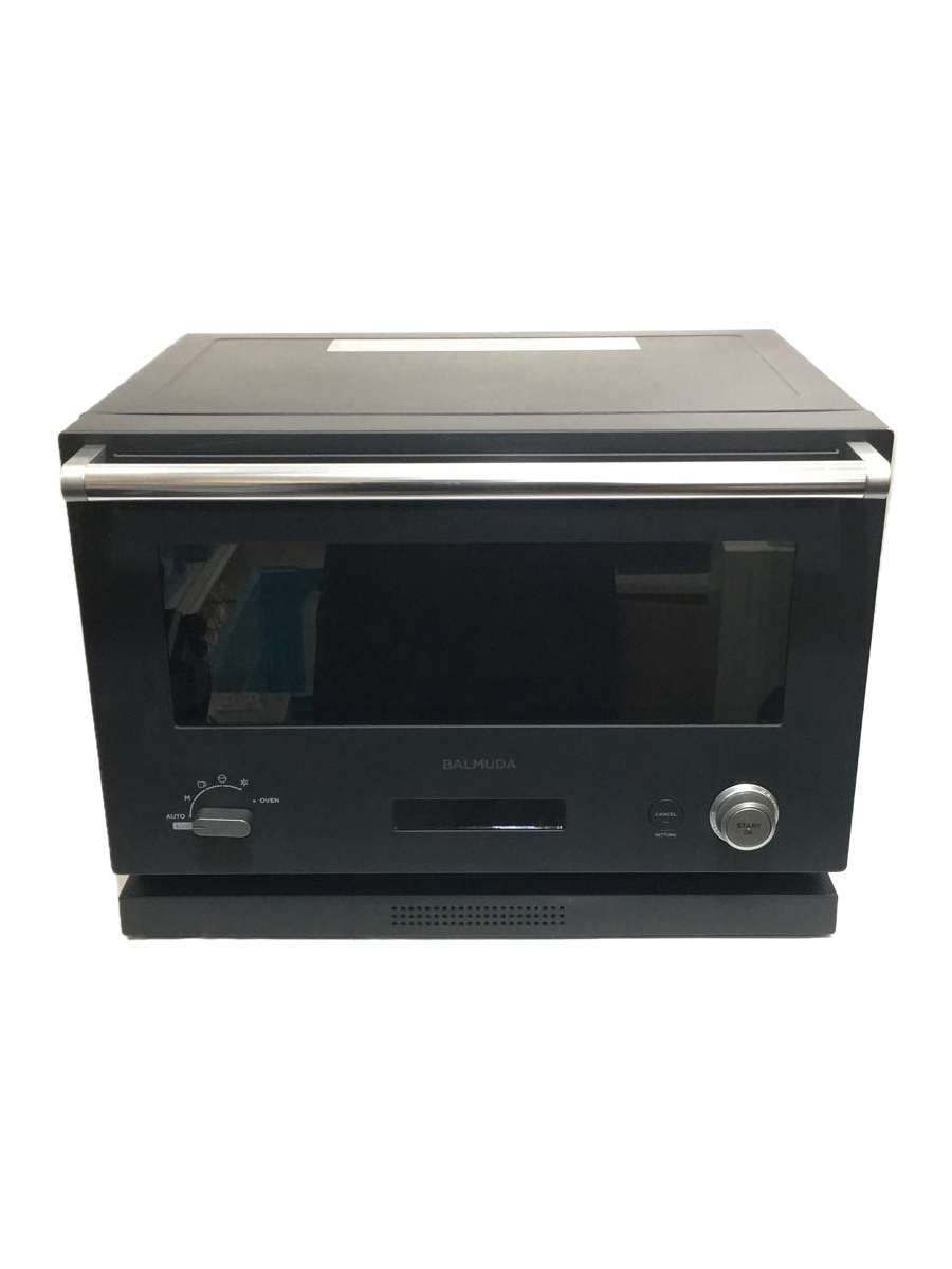 【中古】BALMUDA◆オーブンレンジ The Range K04A-BK [ブラック]【家電・ビジュアル・オーディオ】