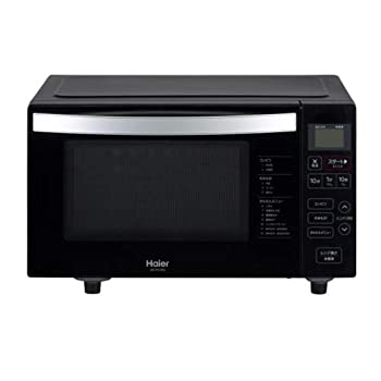 【中古】 ハイアール 電子レンジ 18L ブラックHaier Think Series フラットタイプ JM-FH18G-K