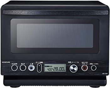 【ポイントアップ中!】【中古】コイズミ 電子レンジ 土鍋付き 18L フラットテーブル ヘルツフリー 炊飯可能 解凍機能 ブラック KRD-182D/K