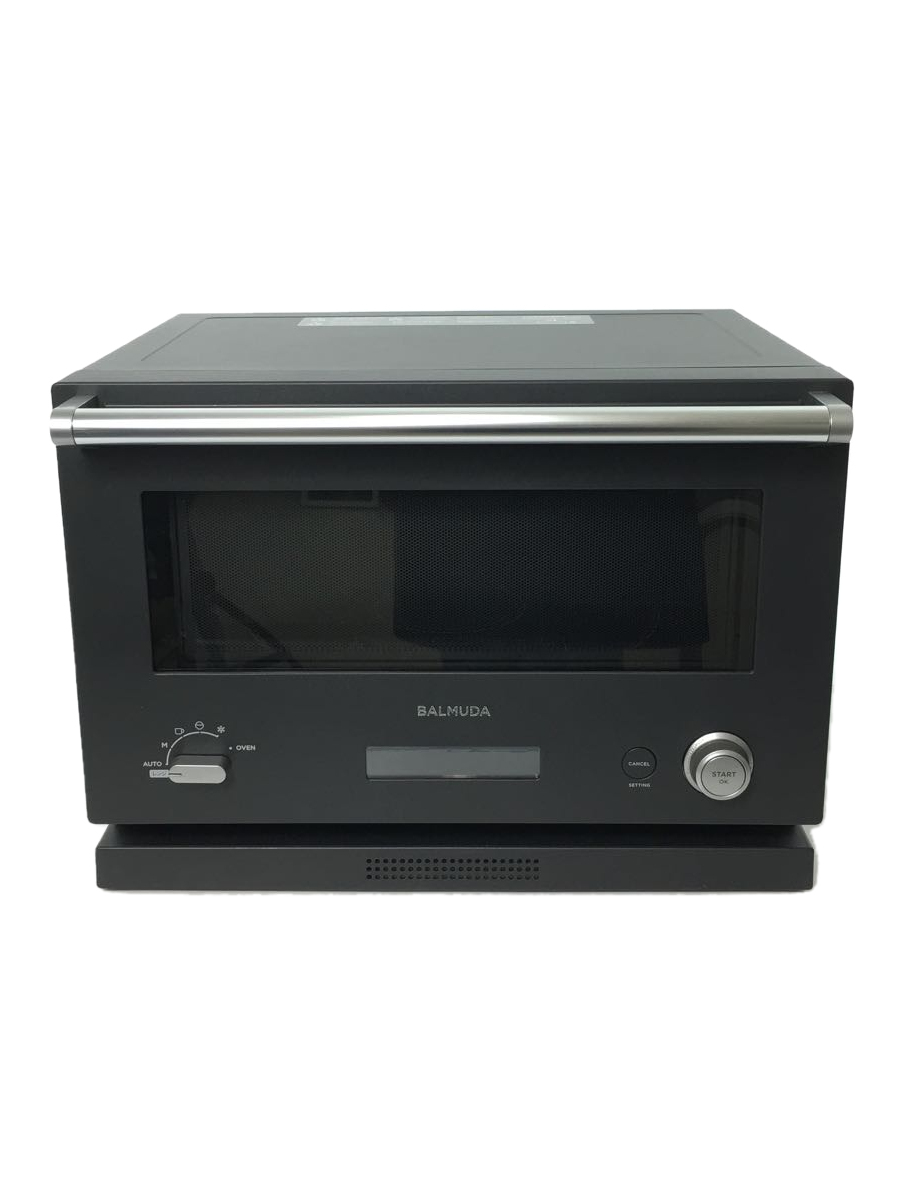 【中古】BALMUDA◆オーブンレンジ The Range K04A-BK [ブラック]/2022年製【家電・ビジュアル・オーディオ】