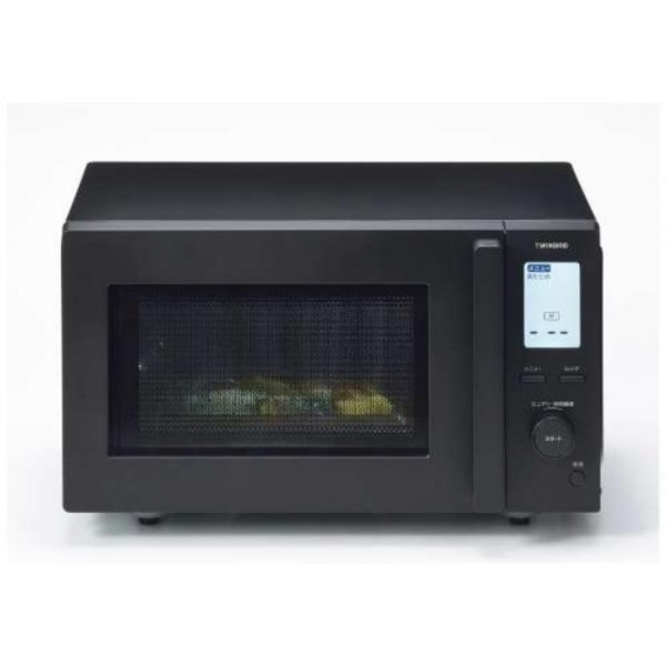 DR-F282B ツインバード センサー付フラット電子レンジ TWINBIRD ブラック 662-4495