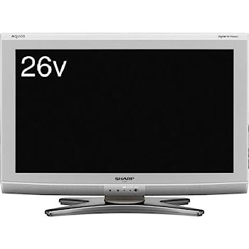 【中古】シャープ 26V型 液晶 テレビ AQUOS LC-26E6-S ハイビジョン 2009年モデル