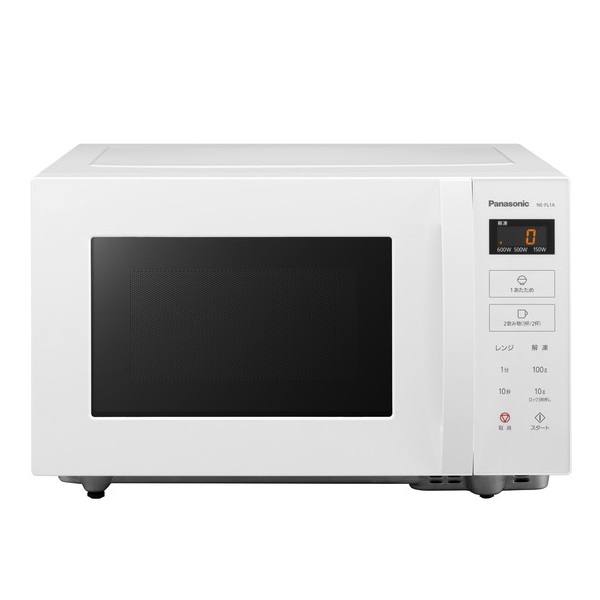 【最大2500円OFFクーポン配布 2024/01/04 AM9:59迄】パナソニック 単機能 電子レンジ ヘルツフリー NE-FL1A-W