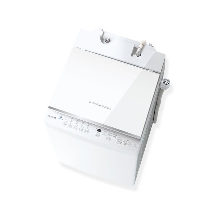 【返品OK!条件付】東芝 全自動 洗濯機 ザブーン 洗濯・脱水 6kg インバーター洗濯機 AW-6DH2-W ピュアホワイト【KK9N0D18P】【220サイズ】